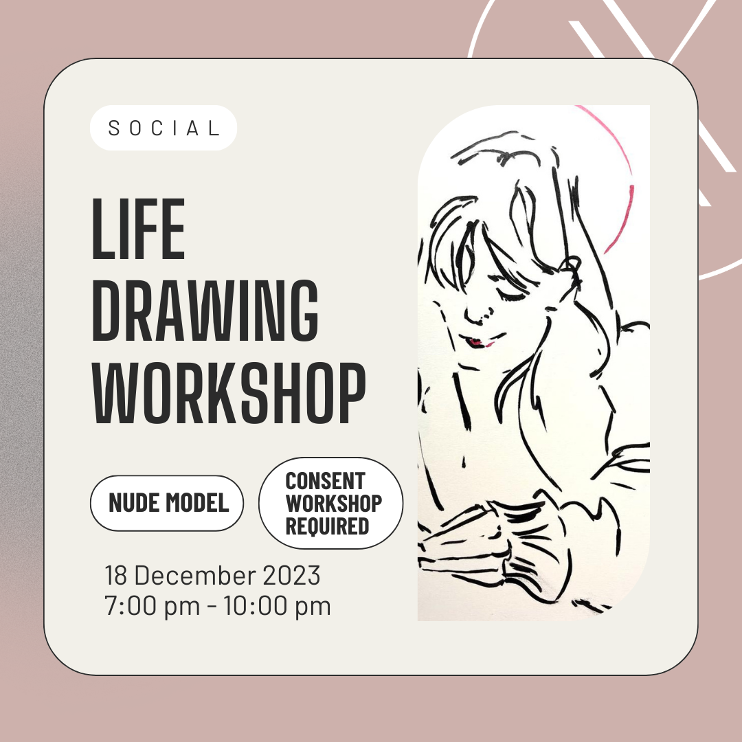 2023.12.18 - Life Drawing Workshop (Nude Model)